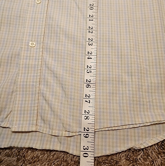 Lacoste Size 42 Dress Shirt Blue, White, Green - Picture 5 of 8